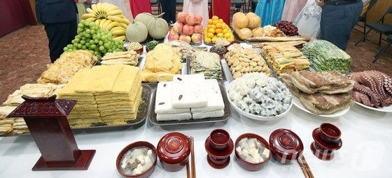 지역별 차례상 음식 관련 이미지